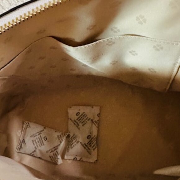 NWT Kate Spade Payton Medium Dome Satchel Lilac Moon Pebbled Leather - Picture 5 of 11